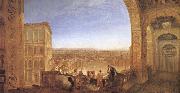 J.M.W. Turner Rome,From the Vatican Raffalle oil painting artist